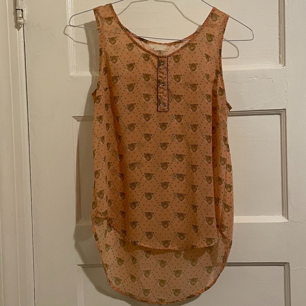 Cheetah Print Shirt